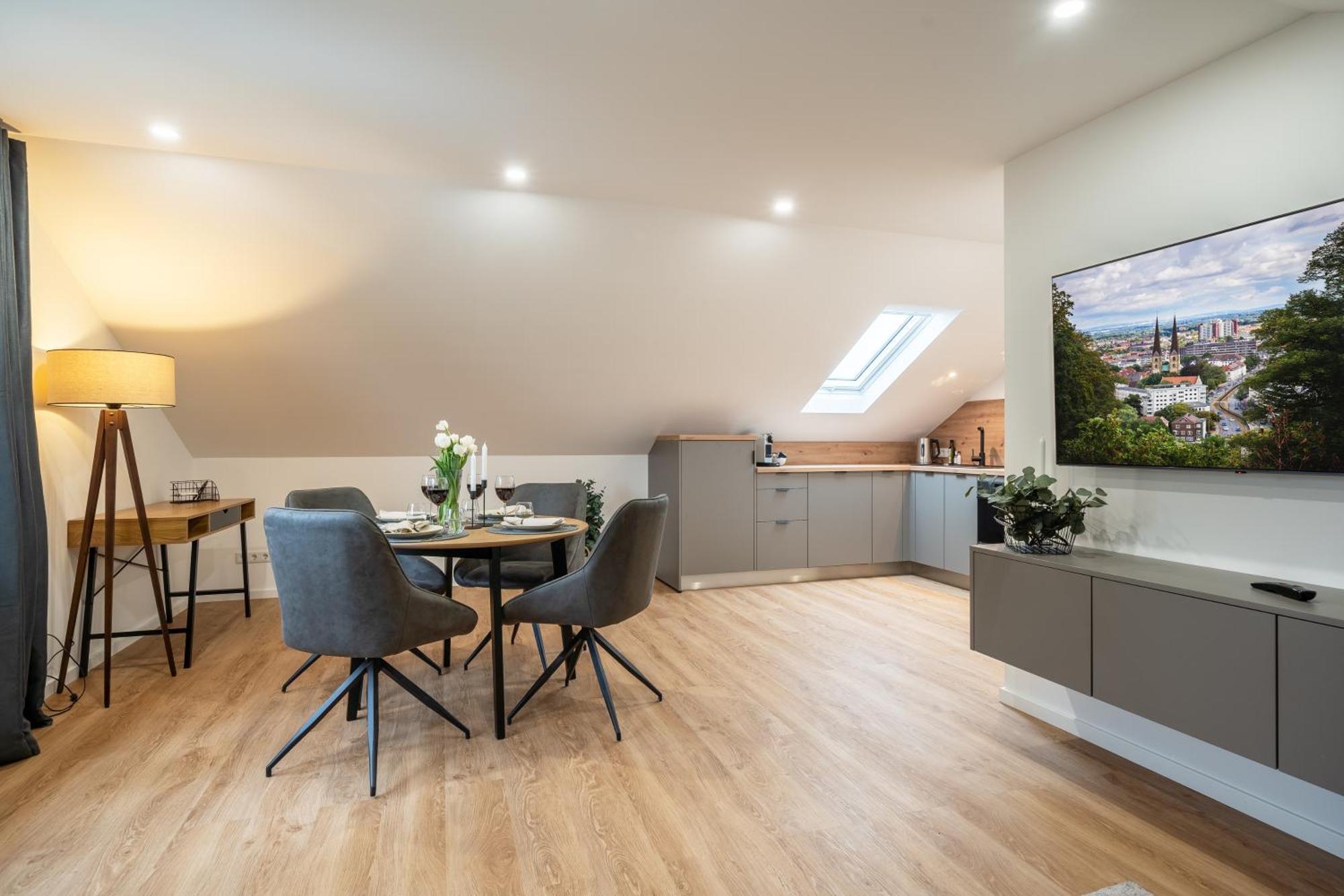 Apartment Milse - Modern. Stylisch Bielefeld Luaran gambar